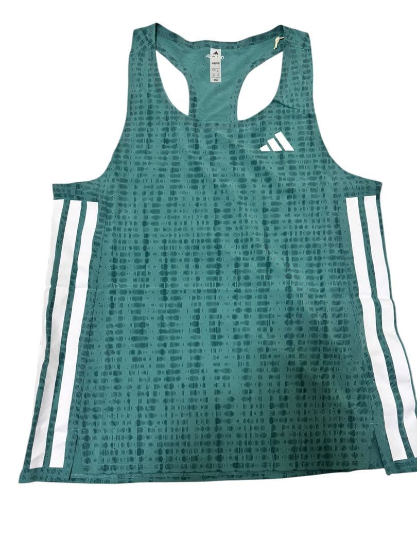 ランニング タンクトップアディゼロ ランニング シングレット レディース　XL