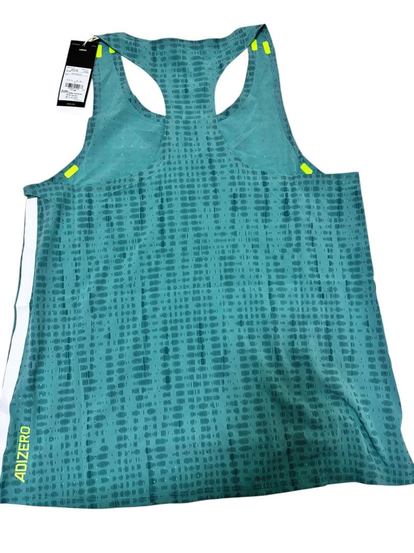 ランニング タンクトップアディゼロ ランニング シングレット レディース　XL