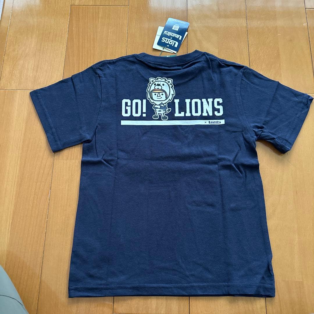 新品限定コラボ！ランドリー×西武ライオンズキッズTシャツ140cm別注プロ野球