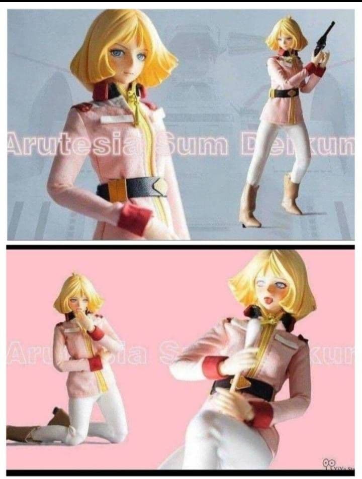 新品未使用　セイラ　アクションフィギュア　ガンダム　Yiya
