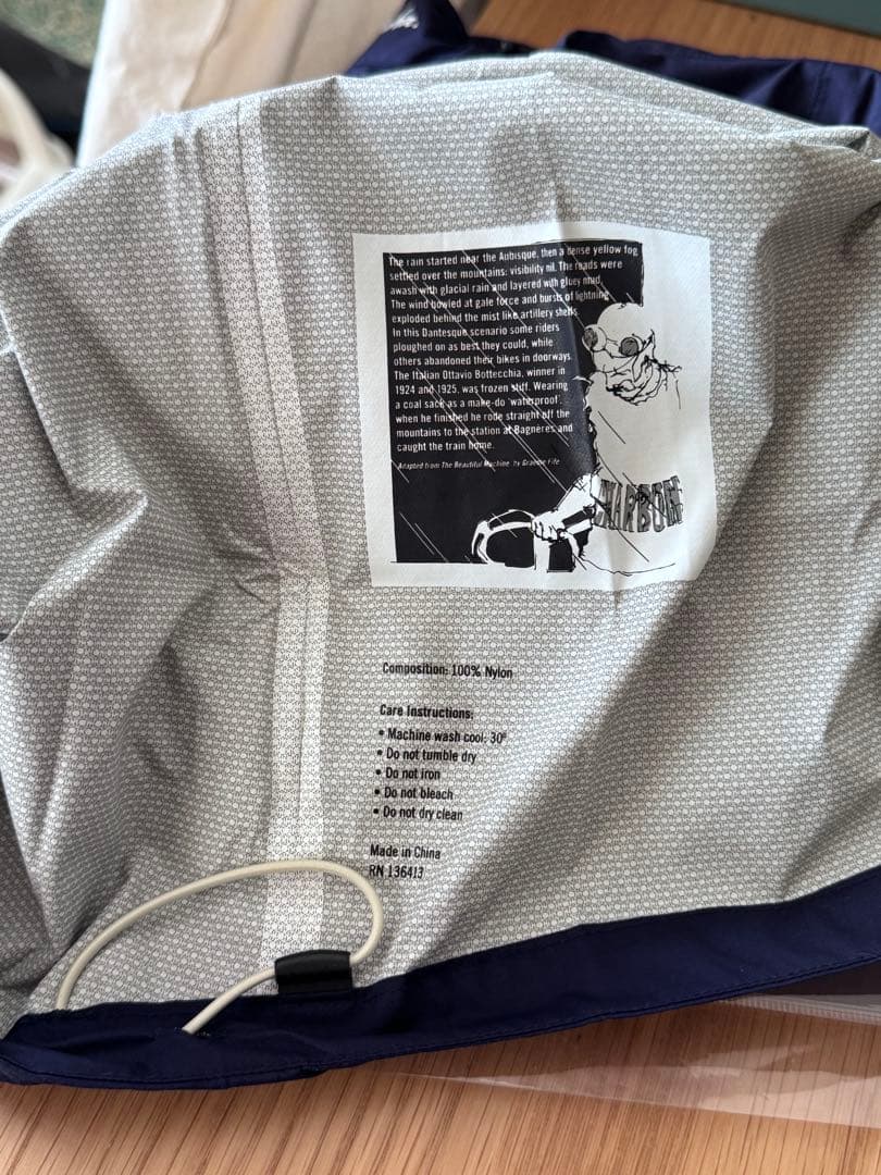 Rapha レインジャケット S ネイビー