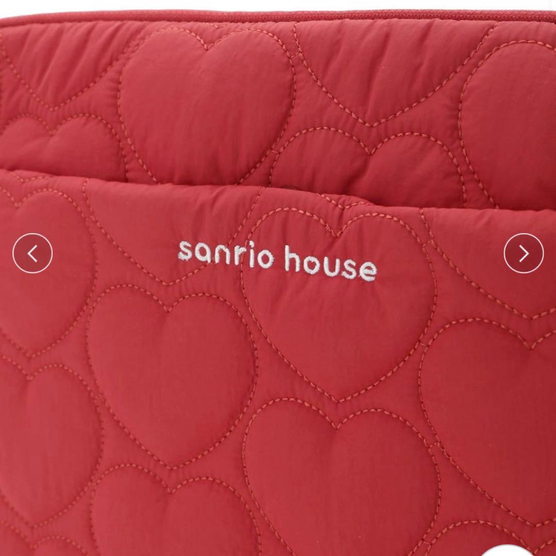 sanrio house ハートキルティングPCケース