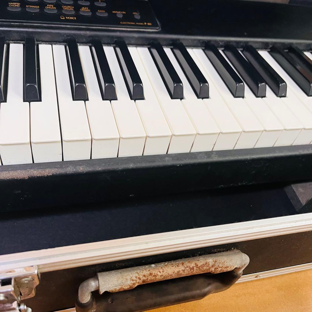 YAMAHA電子ピアノP-80 ハードケース　譜面台付き