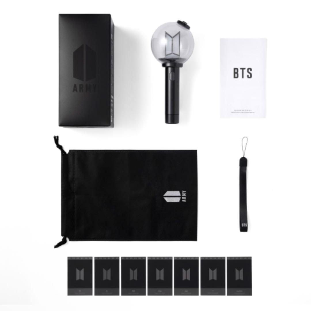 BTS ペンライト Ver.4 アミボム パーツ 2点セット 点灯確認済み