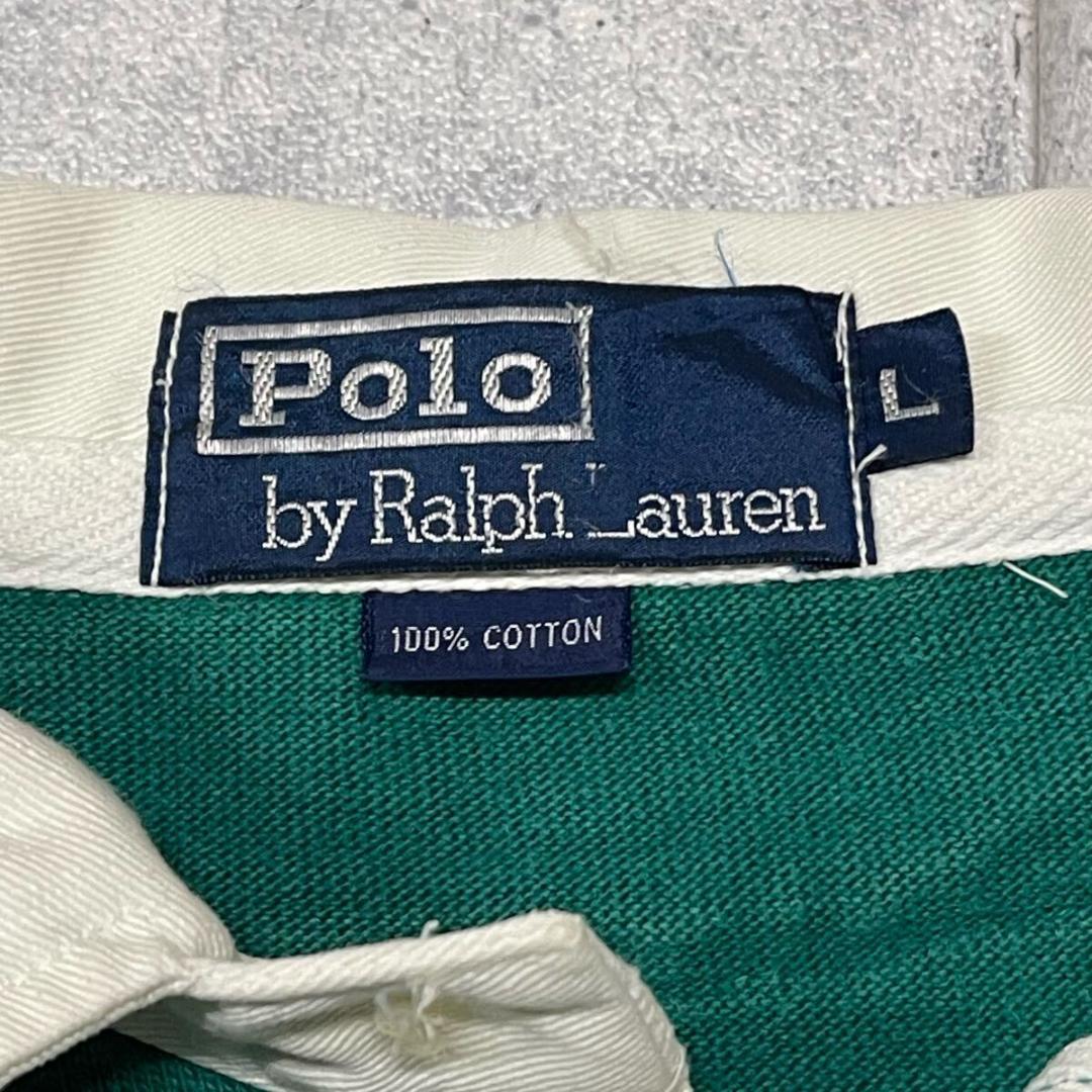 90s Polo by RalphLauren ラガーシャツ ショルダー