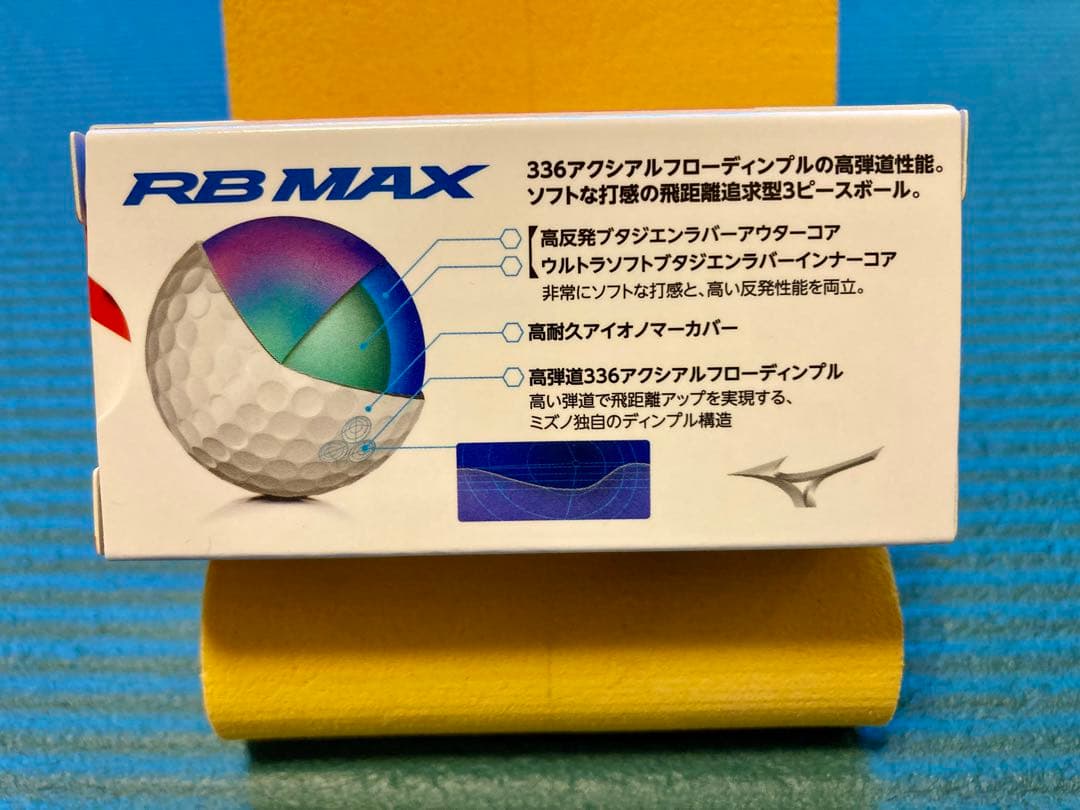 ミャクミャク　Mizuno ゴルフボールセット EXPO2025