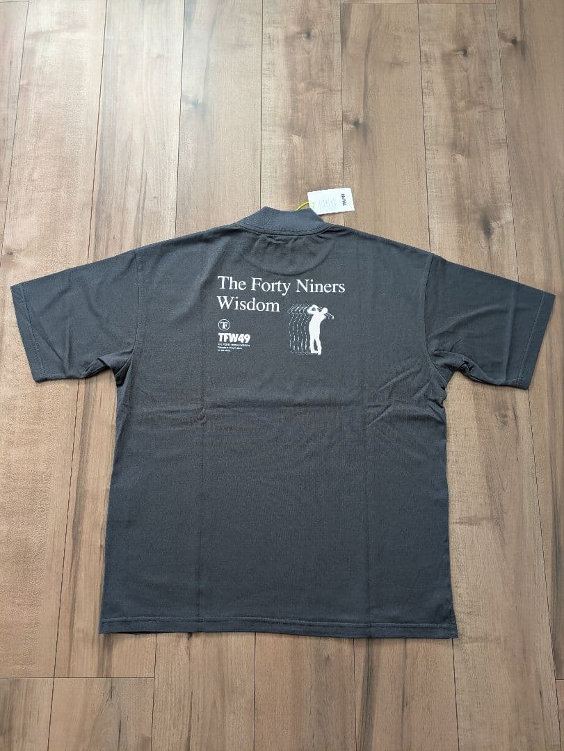 【新品】TFW49／メンズ ゴルフ ハーフ モックネック Tシャツ