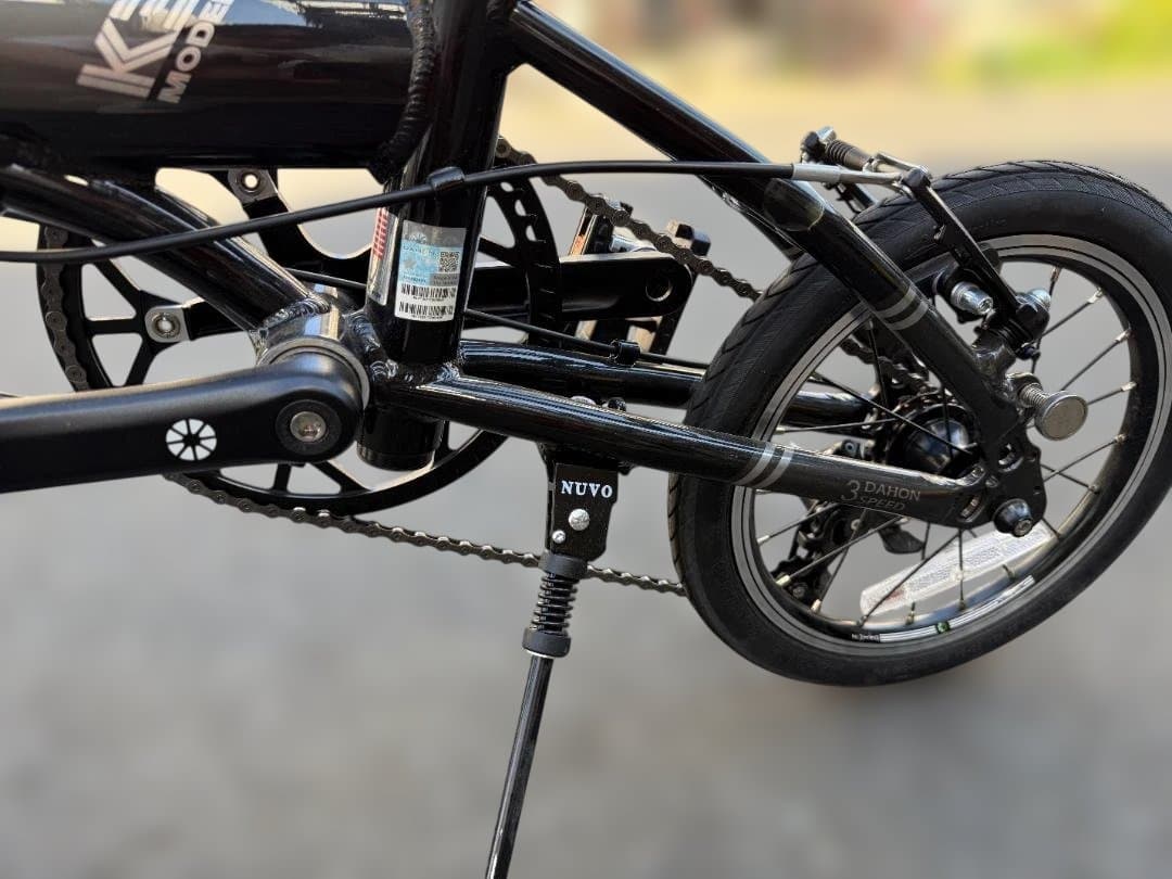 【未使用】DAHON 折りたたみ自転車 3速 ブラック