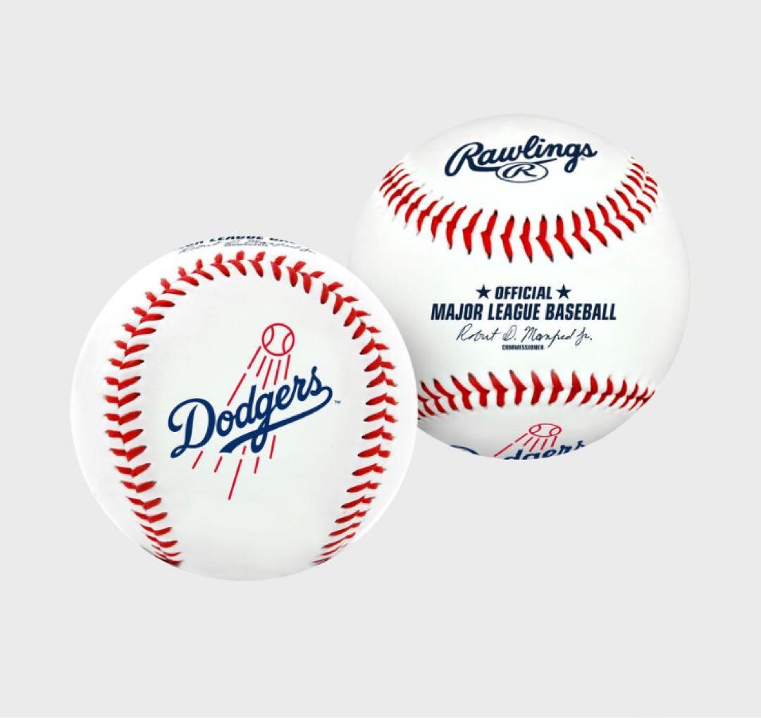 【新品】ローリングス MLB メジャー公式球 ドジャース＆カブス ボールセット