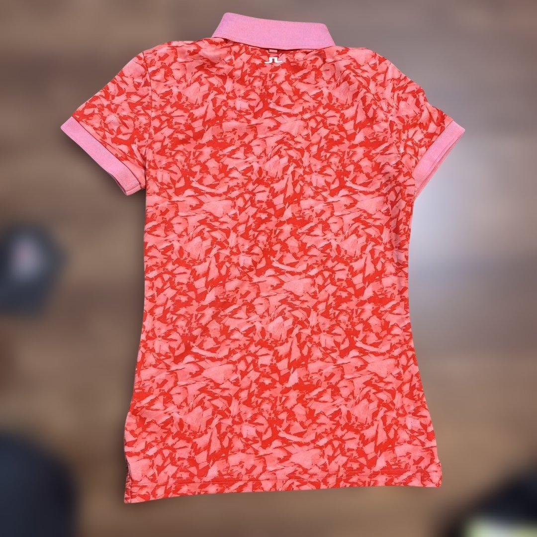 美品！J. Lindeberg ポロシャツ XS 予備ボタン付き