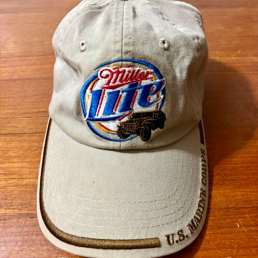 Miller Lite × U.S. Marine Corps キャップ