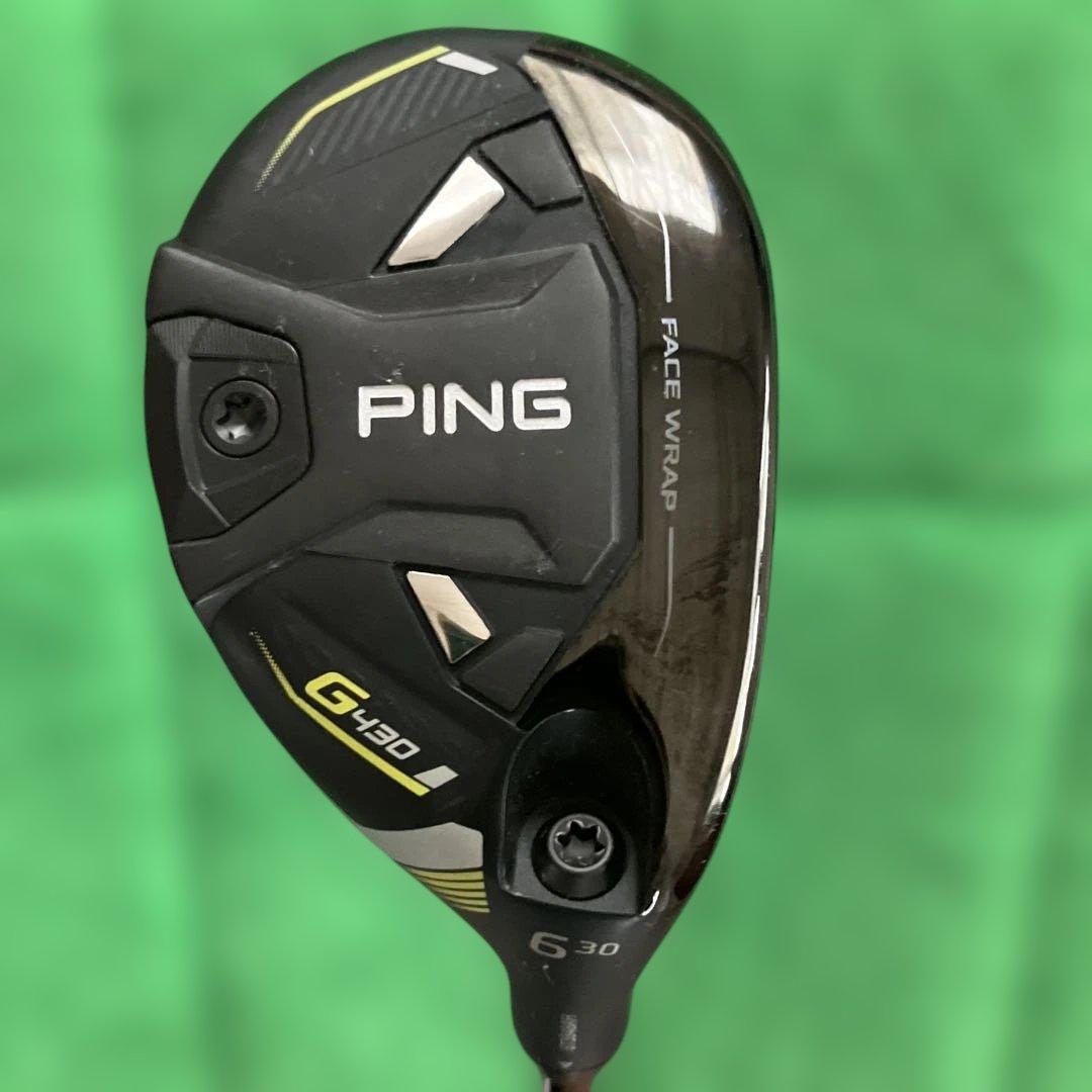 希少大人気◆PING G430 ＵＴ30°、カーボン(R)