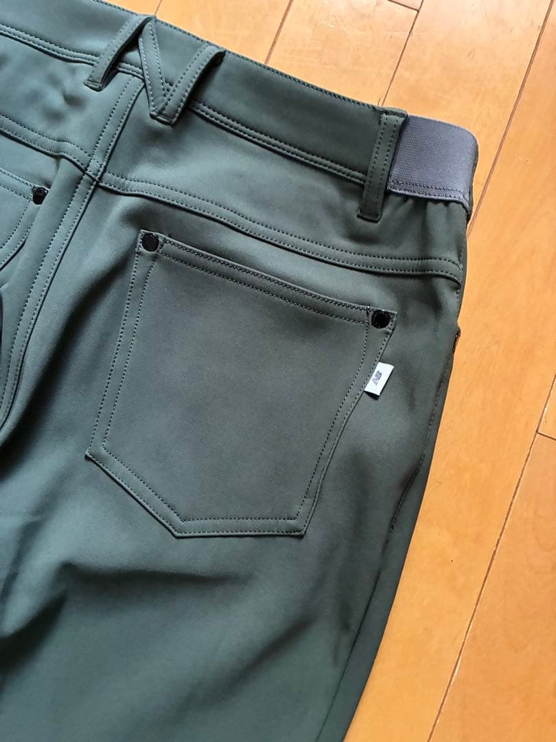 new balance レディースパンツ ダークグリーン　春夏秋