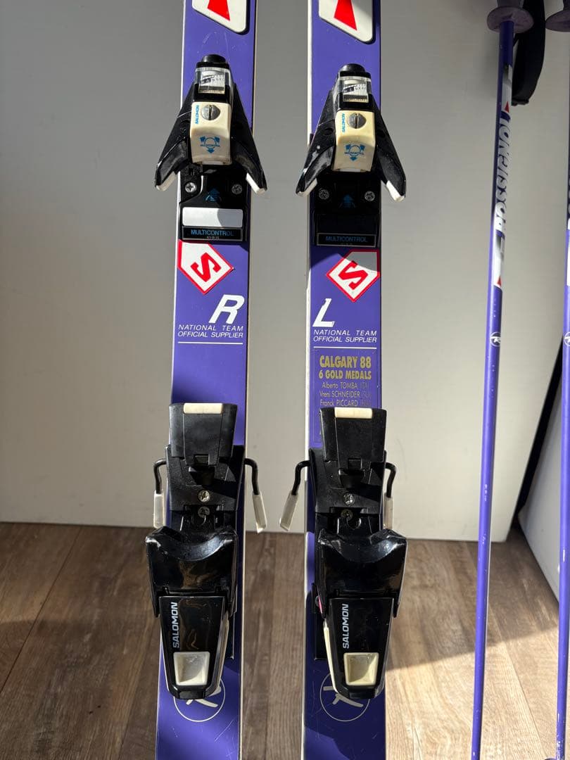 ロシニョール　金メダル記念　4G EQUIPE KEVLAR スキー板　177㎝