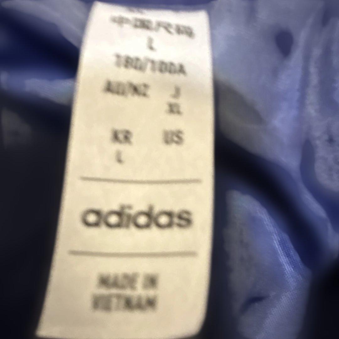 adidas ベンチコート ネイビー Lサイズ