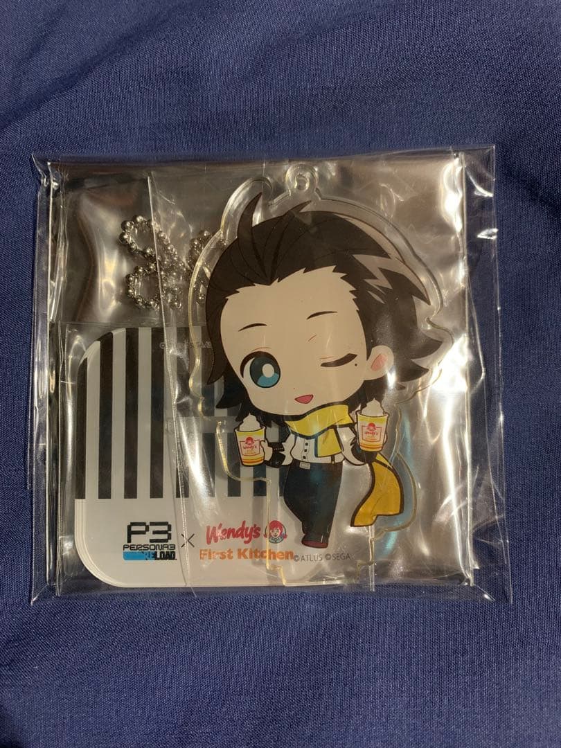 P3 望月綾時 ファルロス ニュクス 主人公 グッズセット 缶バッジ アクキー