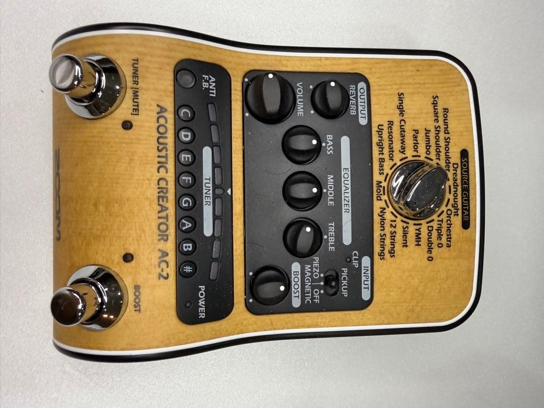 AC-2 ZOOM ギターエフェクター