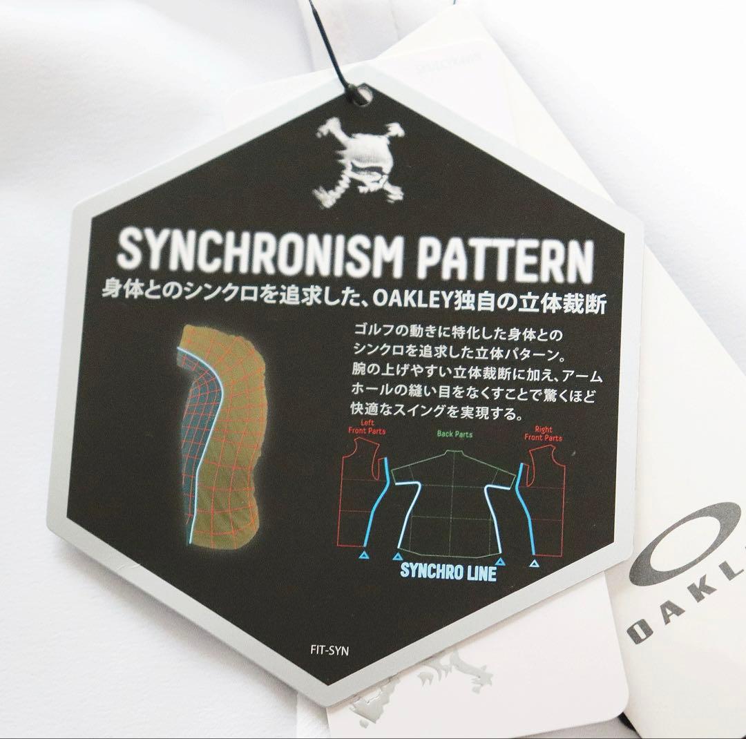 《オークリー》未使用 はっ水 4WAYストレッチ ジャケット ゴルフウェア XL