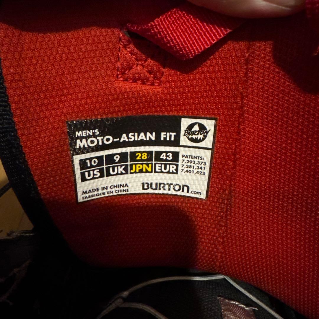 BURTON MOTO ASIANFITスノーボードブーツ28.0cm