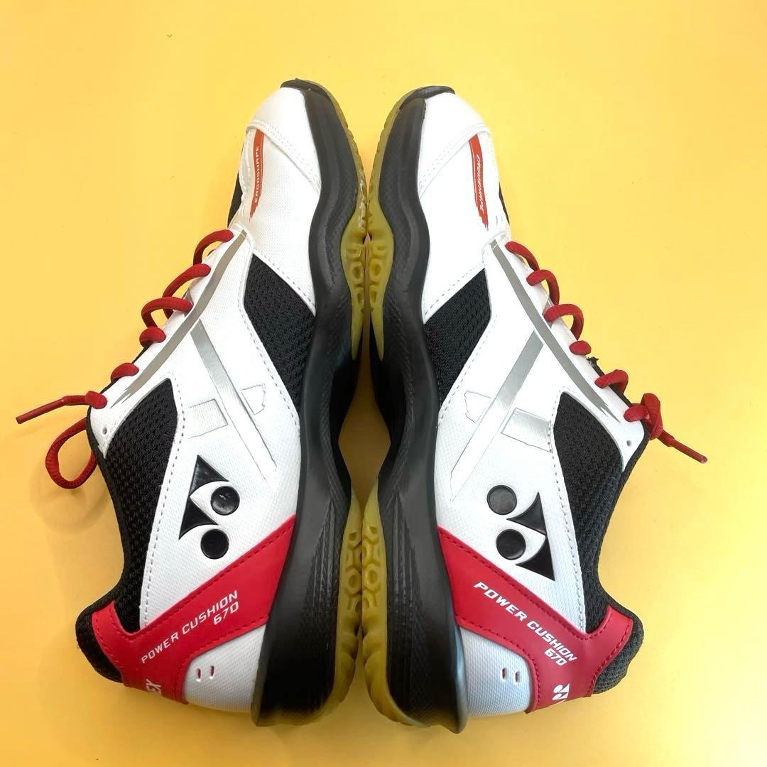Yonex SHB-65X バドミントンシューズ ホワイト　ブラック　27.5