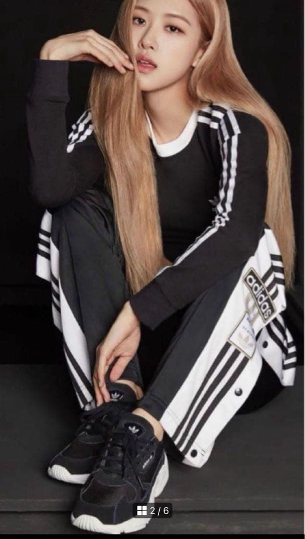 【超美品】adidas サイドボタン トラックパンツ　アディブレイク　アディダス
