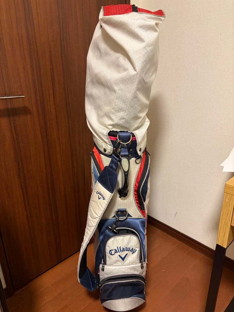 【おでん@値下げ可】Callaway キャディバッグ 赤白