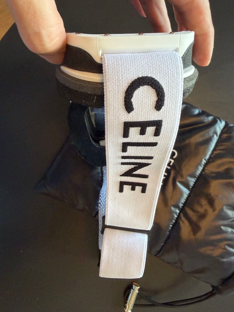 CELINE スタッズ付きゴーグル 収納袋付き