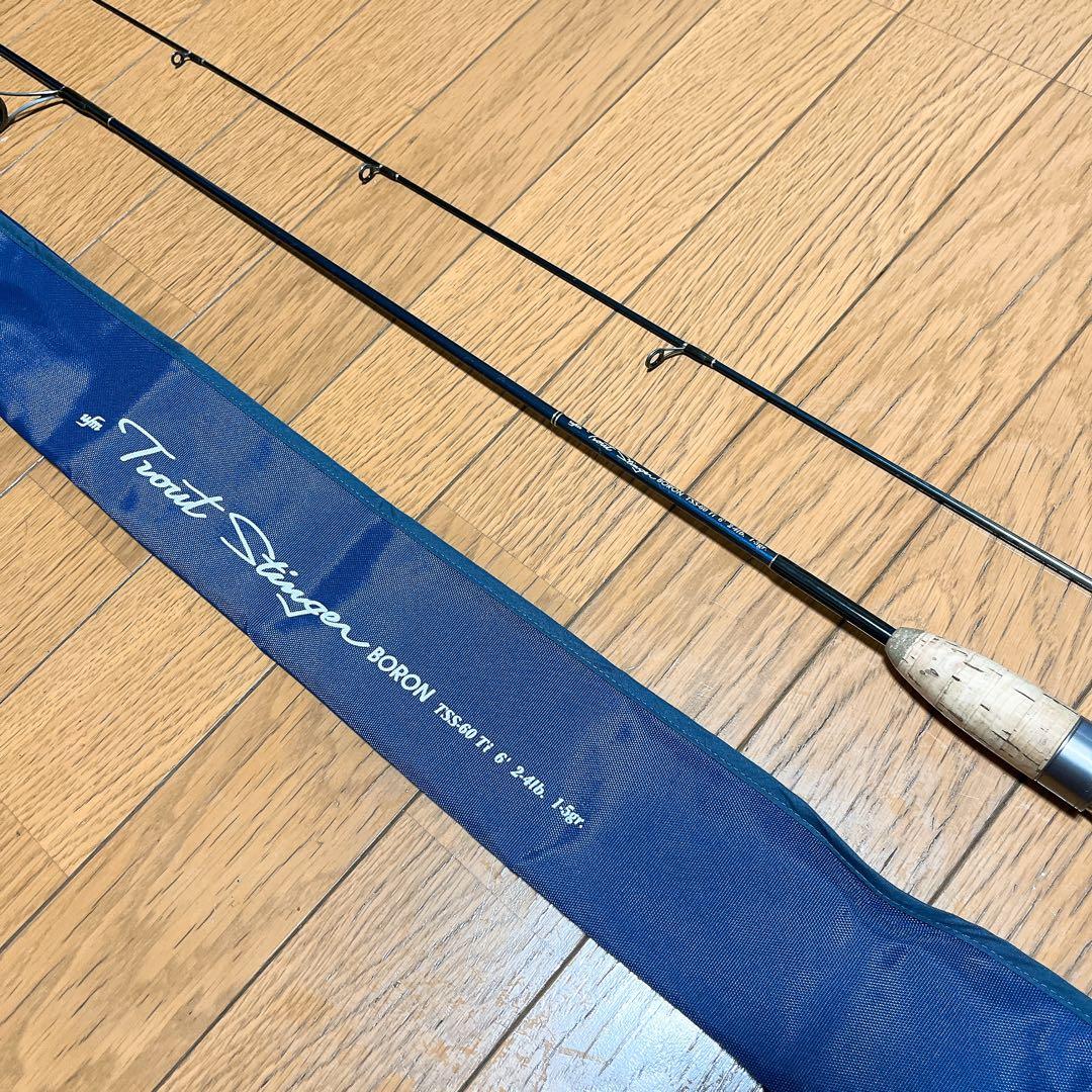 美品　超希少 ufmウエダ トラウトスティンガー　TSS-60Ti