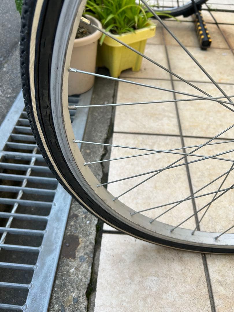 ミントグリーン ジュニアシティサイクル 24インチ