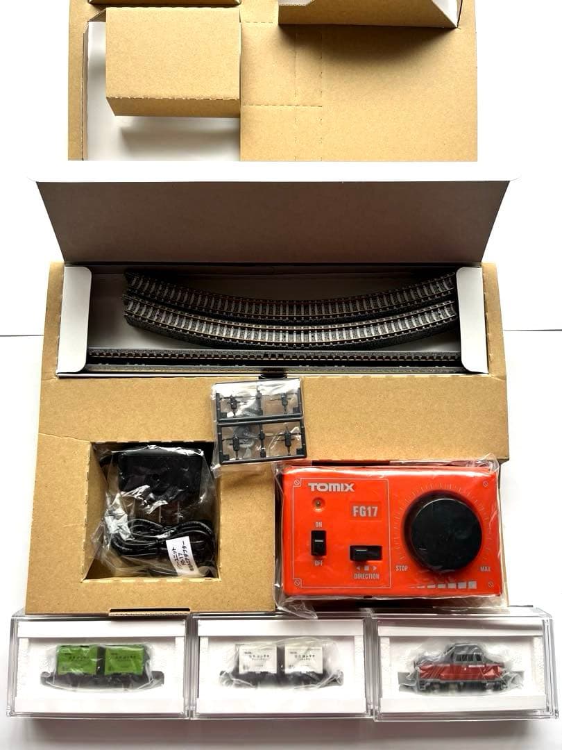 【すぐ遊べる】TOMIX 90097 小型ディーゼル機関車 Nゲージ入門セット