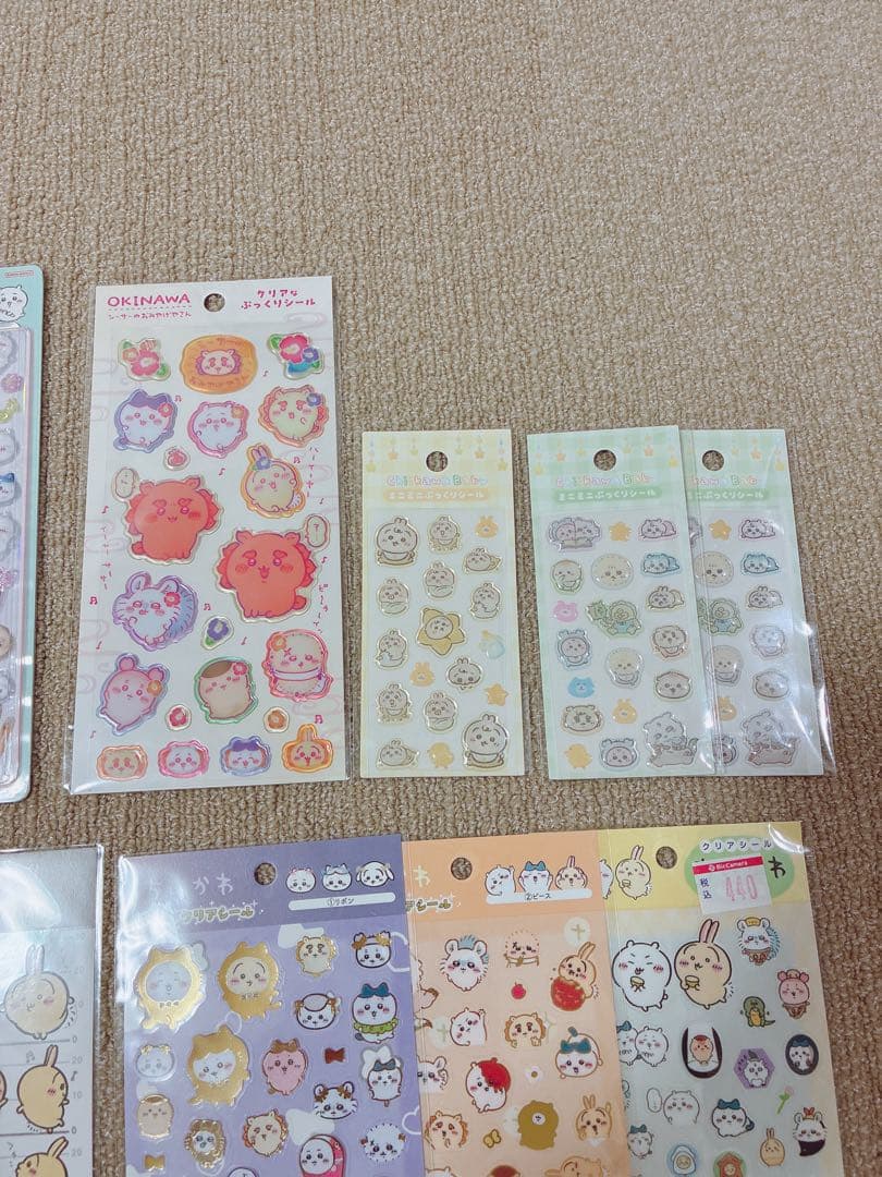 新品未開封ちいかわシールセット♡27枚　ボンボンドロップ、ぷっくりシール等
