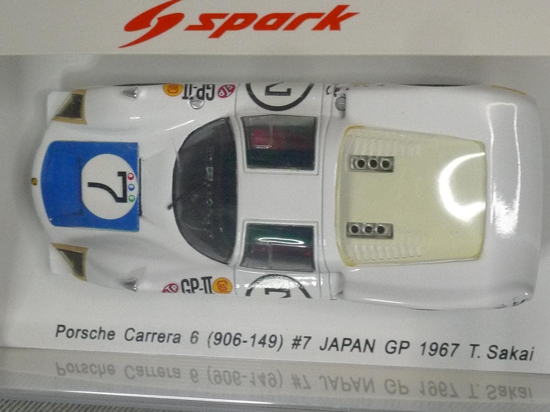 n5809□ポルシェ カレラ 6 酒井正 KID BOX spark ミニカー