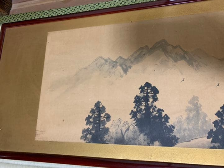 SALE 骨董品　墨絵