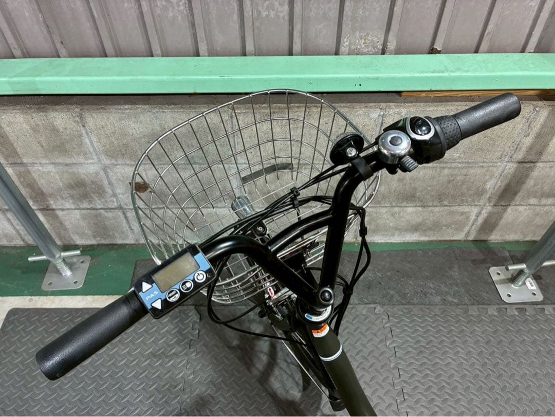 №8612電動自転車ヤマハ　パスシティーC 20インチ✨人気のカーキ✨