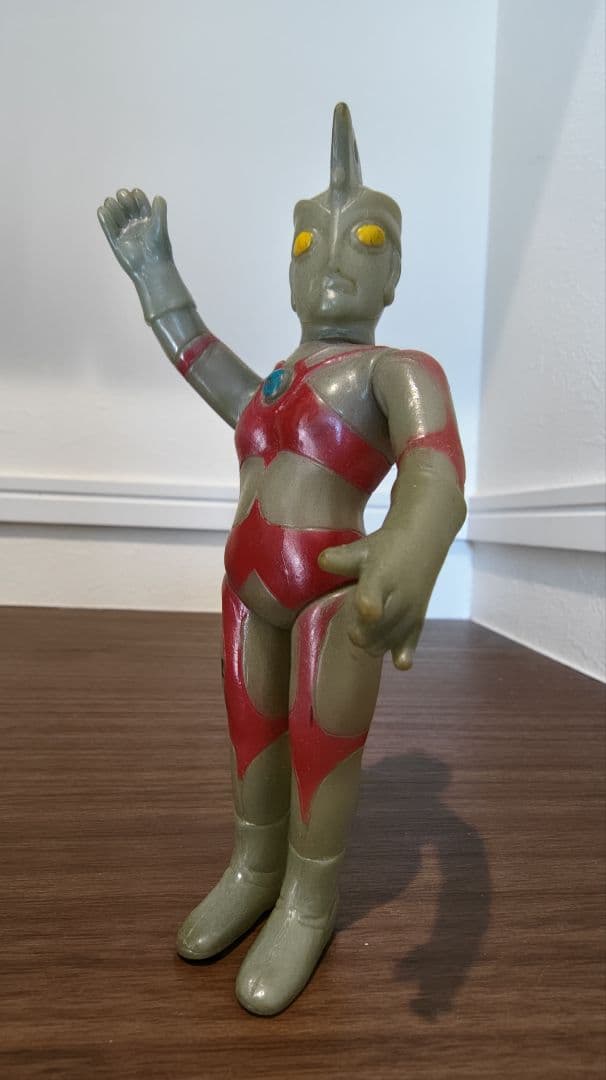マルサン ウルトラマンエース ミドルソフビ　昭和レトロ