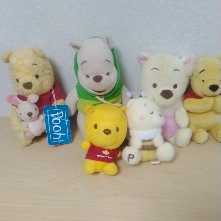 ディズニー　くまのプーさん ぬいぐるみまとめ売り　26点
