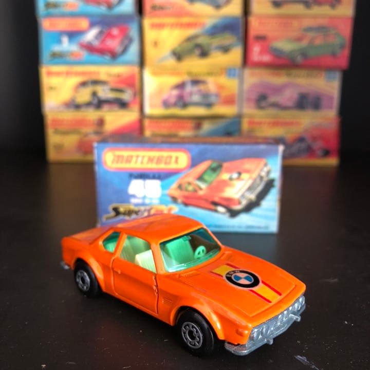 マッチボックス　ミニカー　 30 CSL デッドストック　桐箱入り
