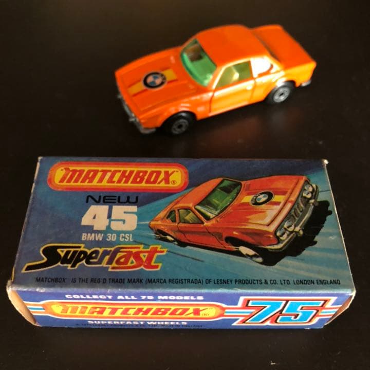 マッチボックス　ミニカー　 30 CSL デッドストック　桐箱入り