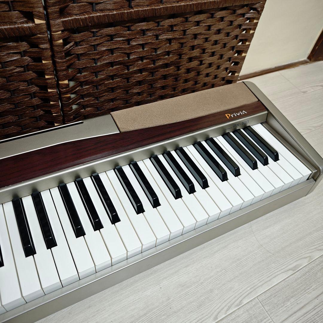 【美品】 CASIO Privia PX-100 電子ピアノ 88鍵 動作良好