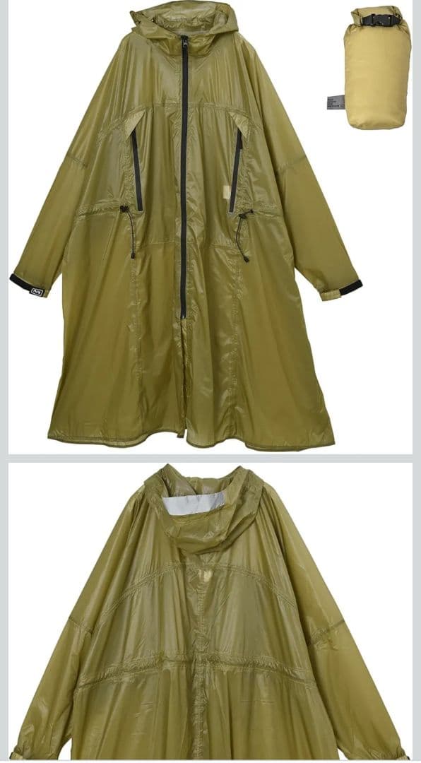 個人装備 KIU K406 Rain Poncho
