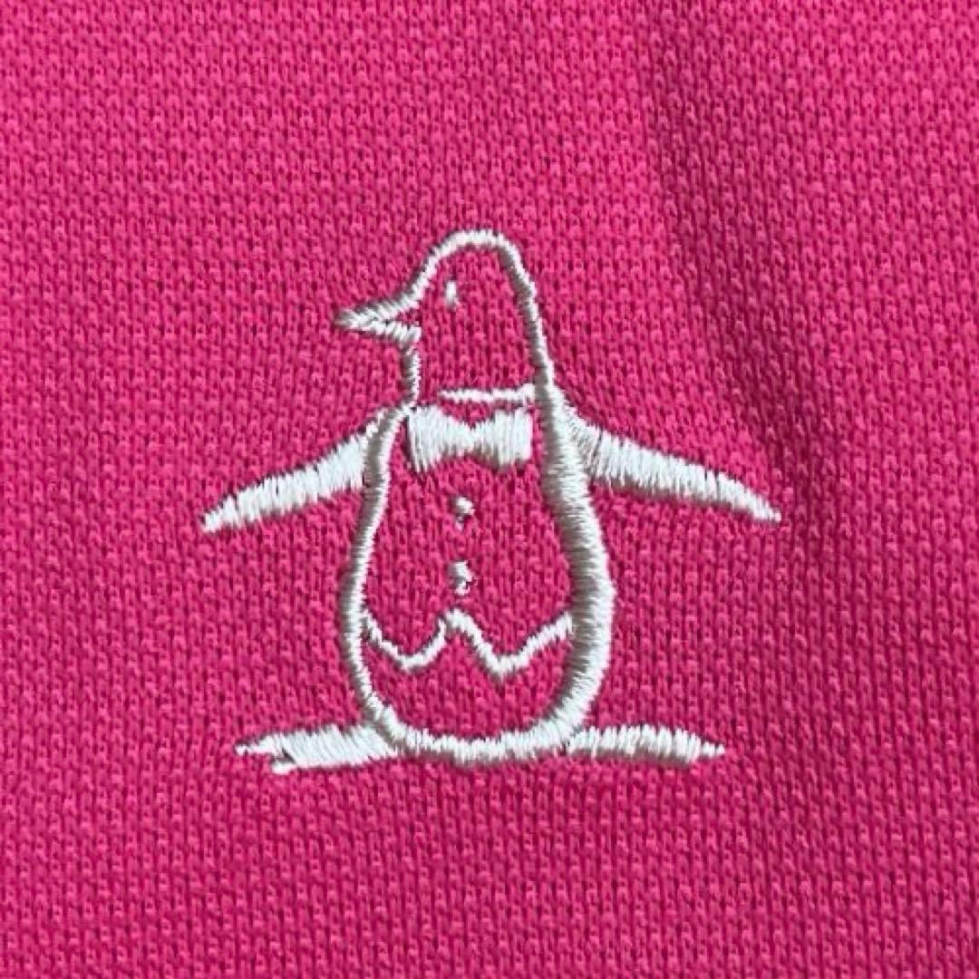 【未着用】Munsingwearレディースメッシュ長袖ポロシャツ M タグ付き