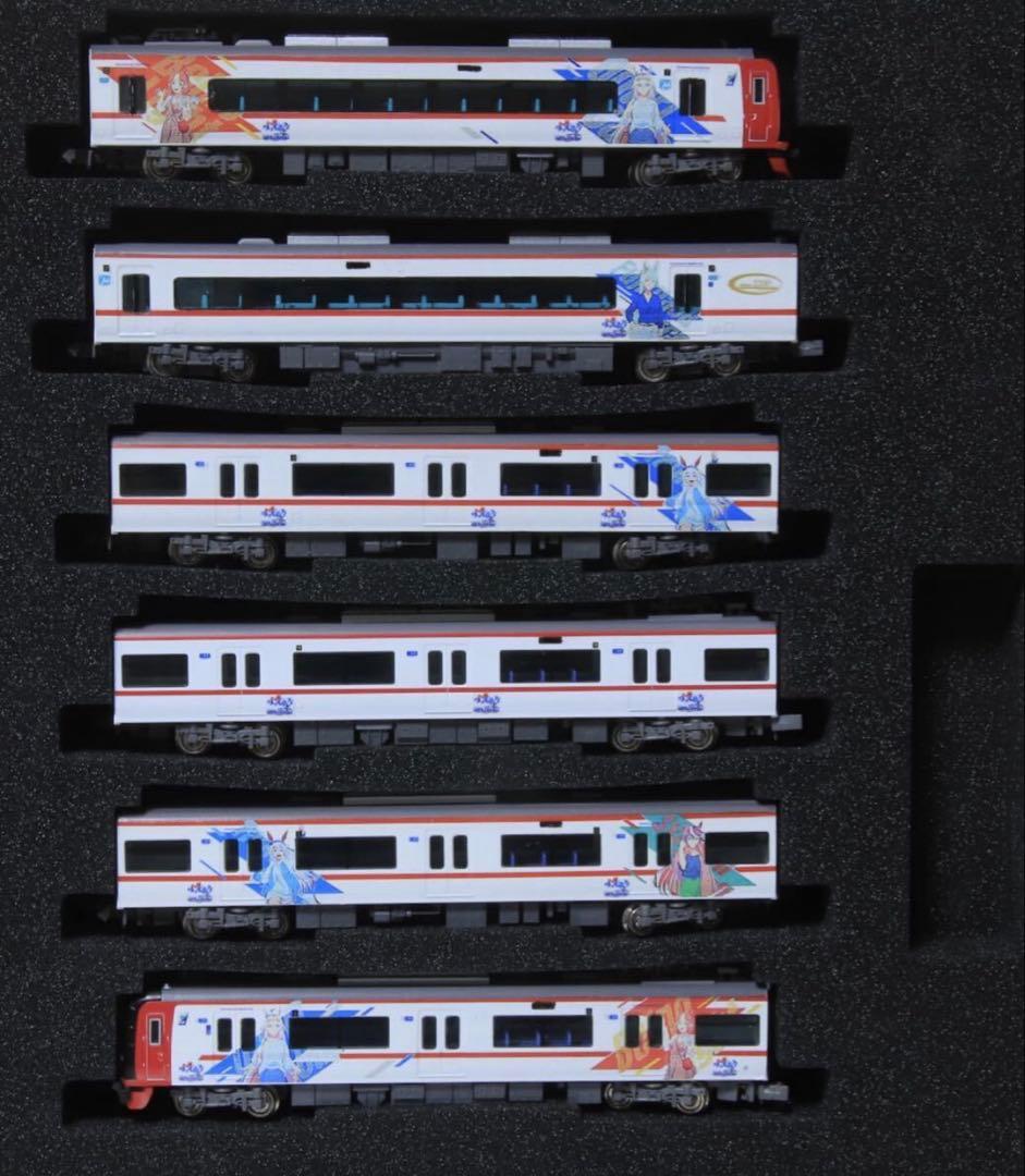 名鉄2200系 1次車(2203編成・新塗装)ウマ娘ラッピング