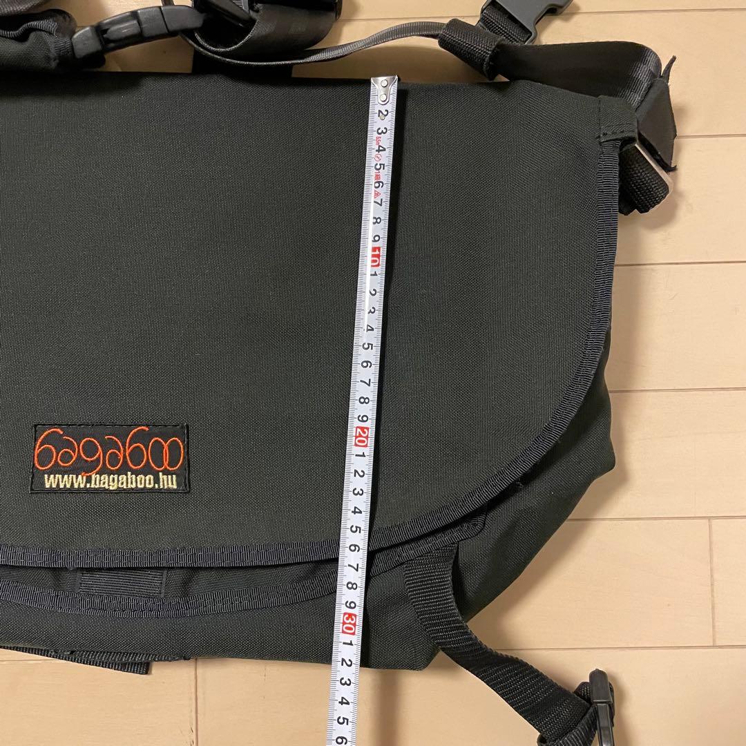 bagaboo メッセンジャーバッグ 黒　blue lug メッセンジャー