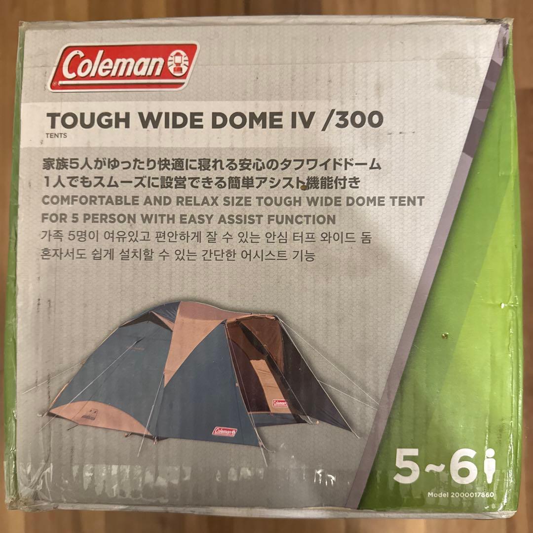Coleman Tough Wide Dome IV 300 5-6人用テント