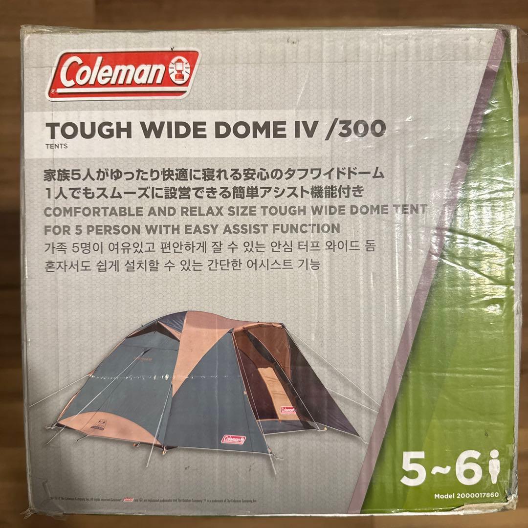 Coleman Tough Wide Dome IV 300 5-6人用テント