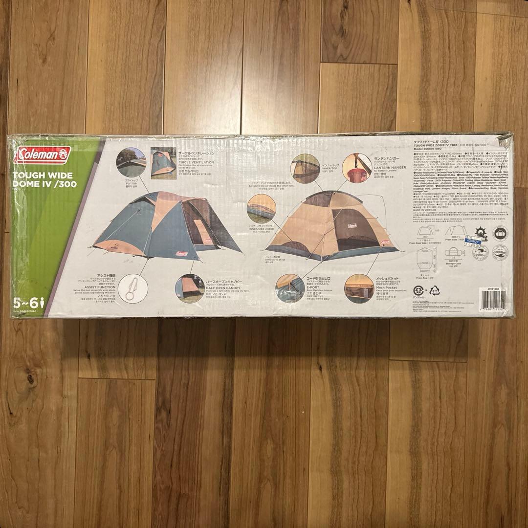 Coleman Tough Wide Dome IV 300 5-6人用テント