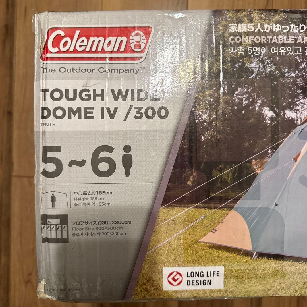 Coleman Tough Wide Dome IV 300 5-6人用テント