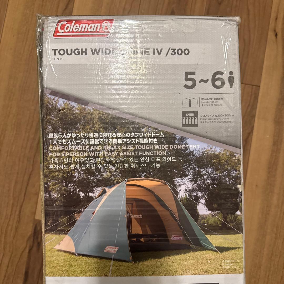 Coleman Tough Wide Dome IV 300 5-6人用テント