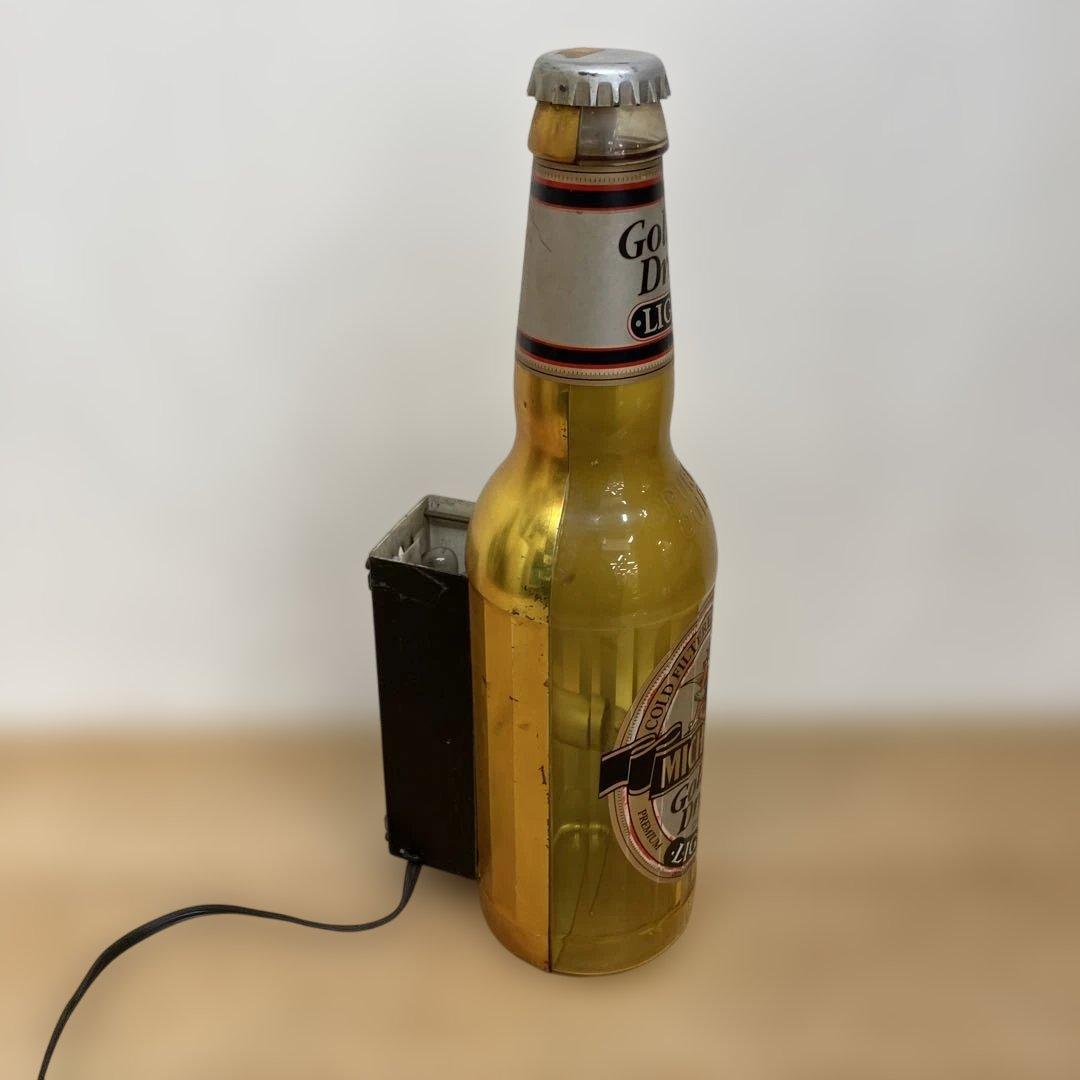 Michelob Golden Draft Light ボトルランプ ネオン管