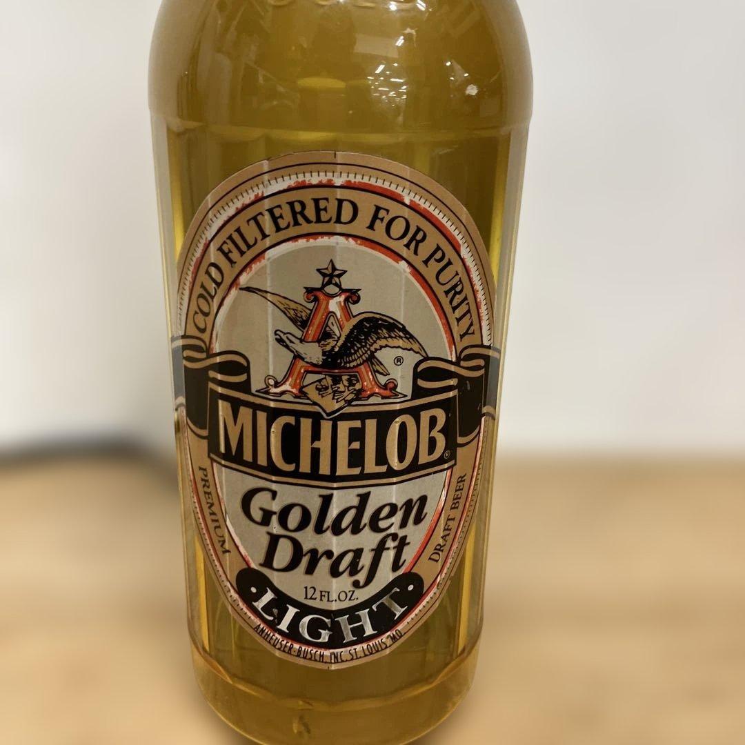 Michelob Golden Draft Light ボトルランプ ネオン管
